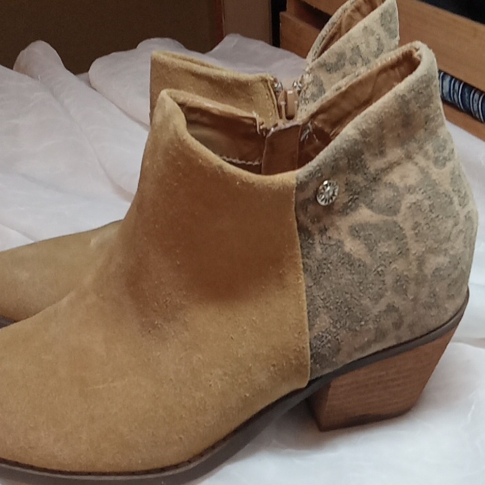 Yellowbox cheetah ankle boots size 7.5 - Picture 4 of 13